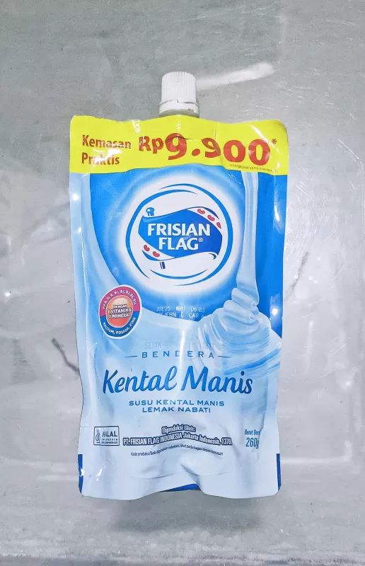 Susu Frisian flag pouch putih 260g